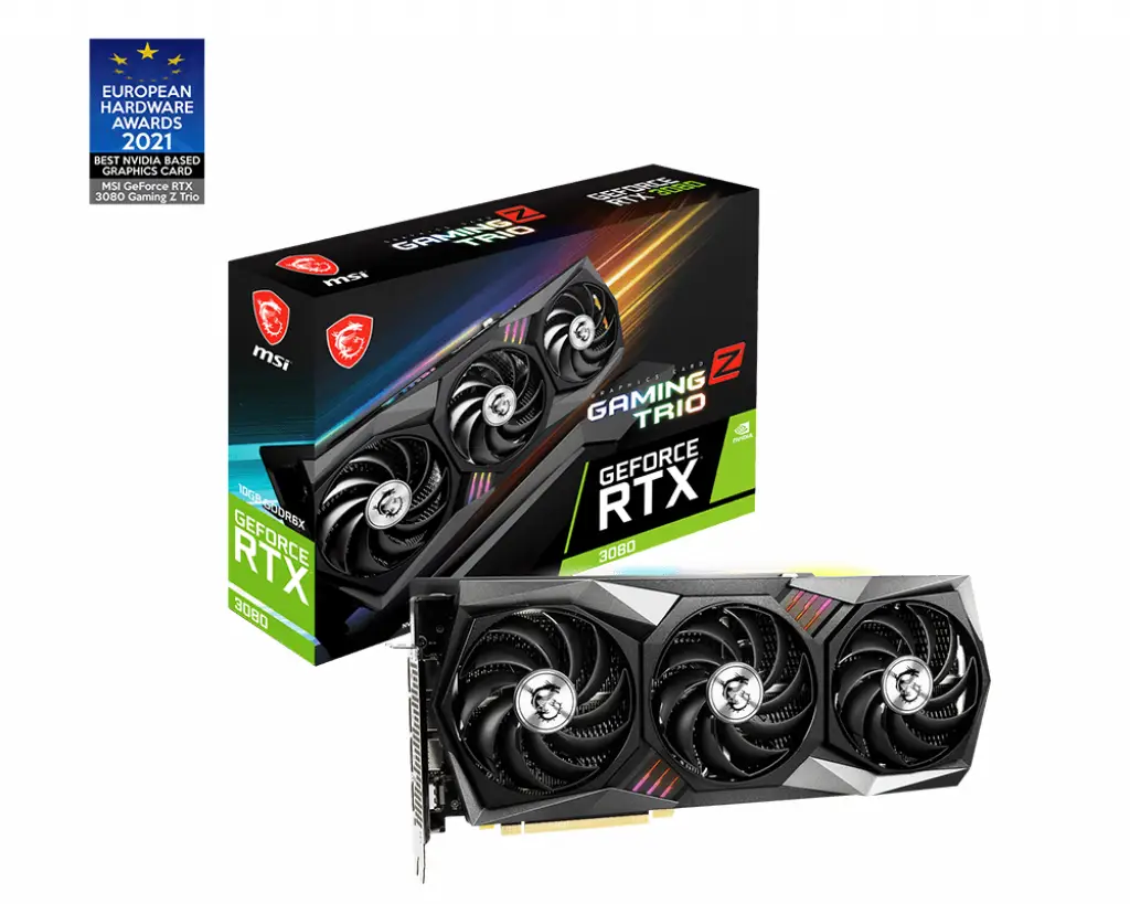 MSI GeForce RTX 3080 GAMING Z TRIO 10G LHR 10 GB 3080GAMZTRIO10GLHR
