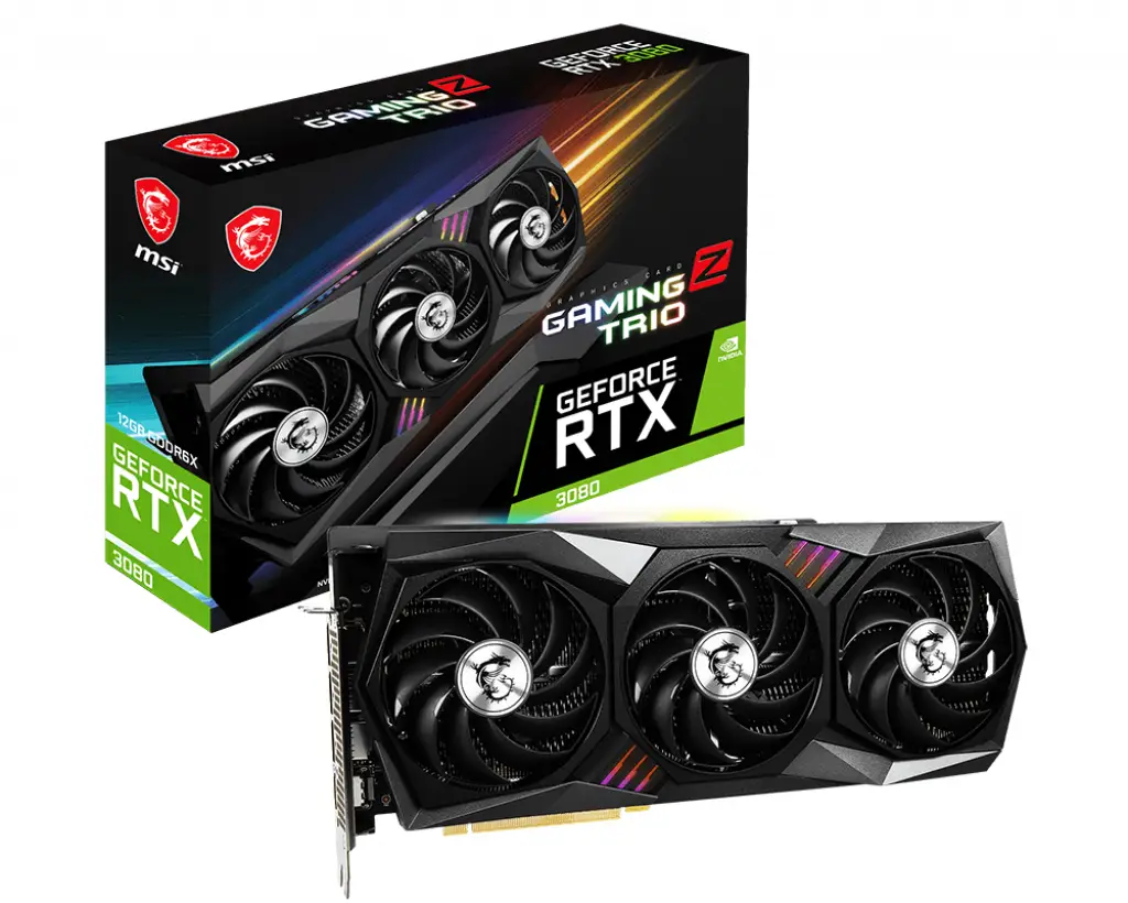 MSI GeForce RTX 3080 GAMING Z TRIO 12G LHR 12 GB