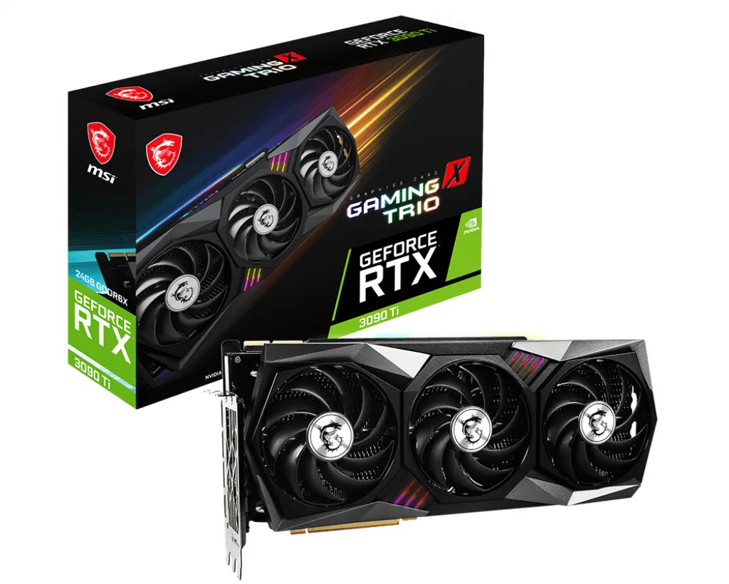 MSI GeForce RTX 3090 Ti GAMING X TRIO GEFORCE RTX 3090 TI GAMING X TRIO 24G