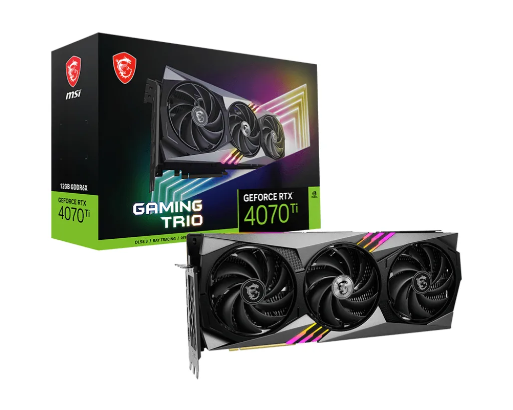 MSI GeForce RTX 4070 Ti GAMING TRIO 12G