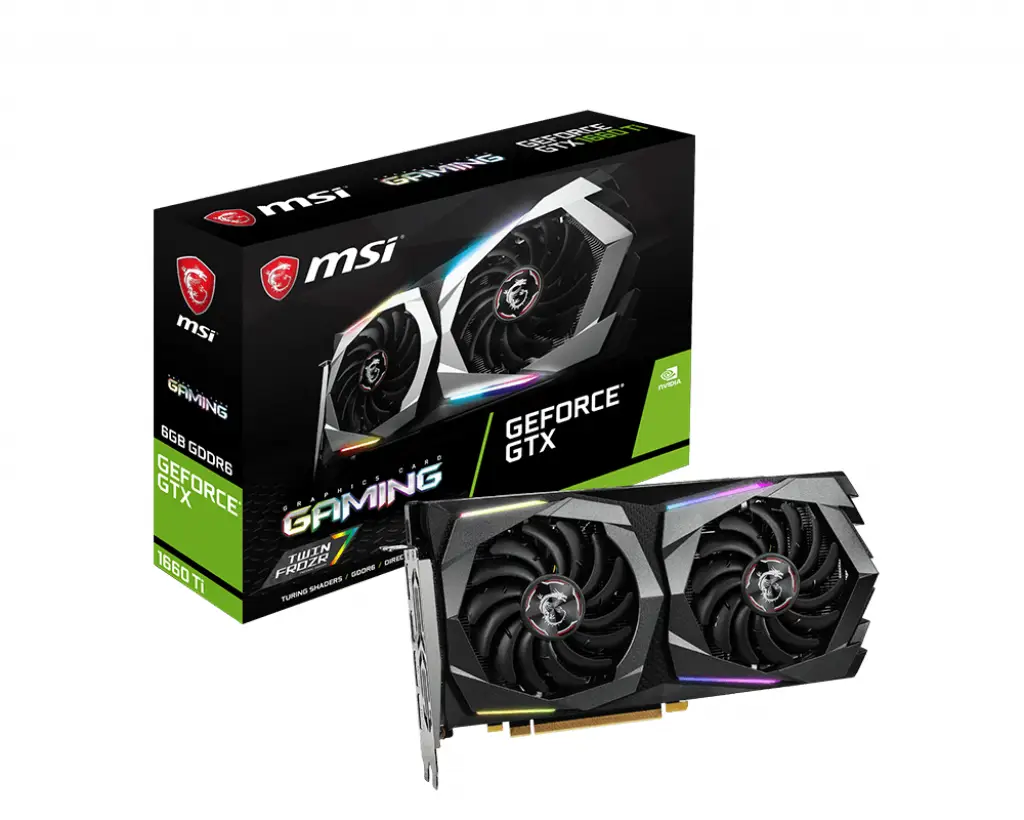 MSI GTX 1660 Ti GAMING 6G 6 GB