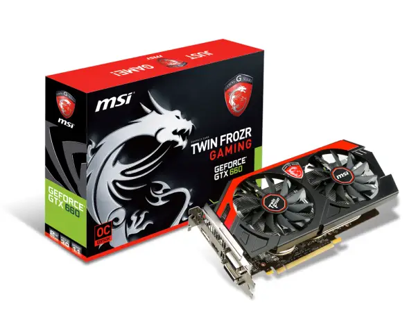 MSI N660 GAMING 2GD5/OC 2 GB V287-055