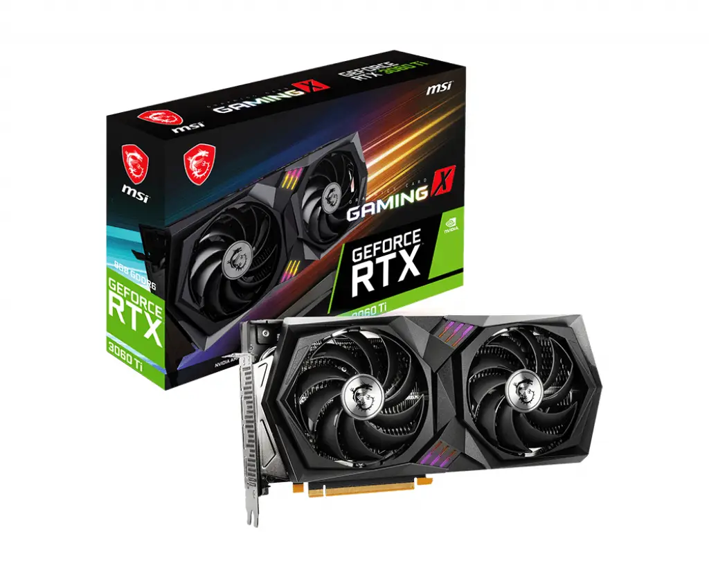 MSI RTX 3060 TI Gaming X 8G LHR 8 GB
