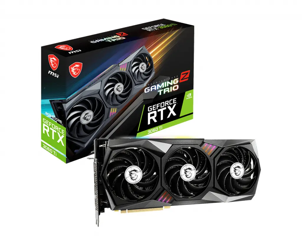 MSI RTX 3060 TI Gaming Z Trio 8G LHR 8 GB