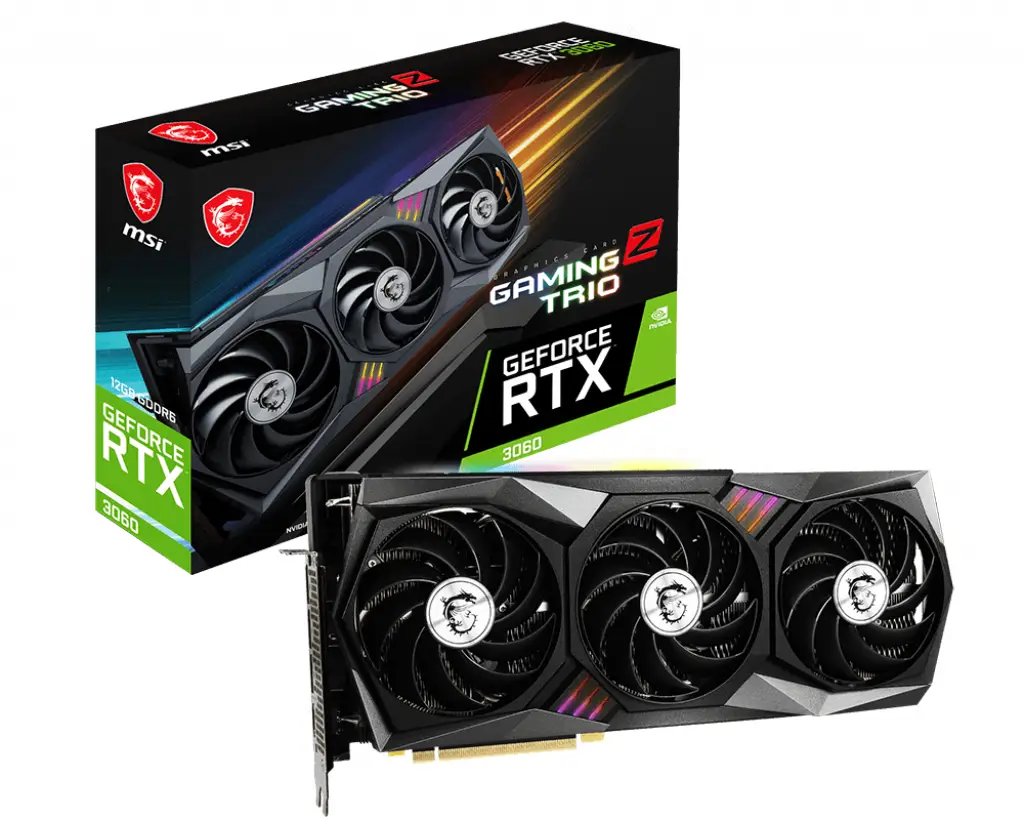 MSI RTX 3060 GAMING Z TRIO 12G 12 GB