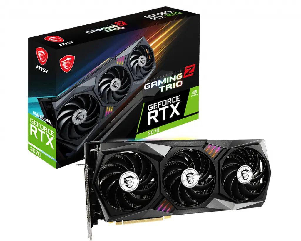 MSI RTX 3070 GAMING Z TRIO 8G LHR 8 GB
