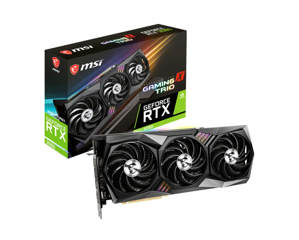 MSI RTX 3080 GAMING X TRIO 10G 10 GB