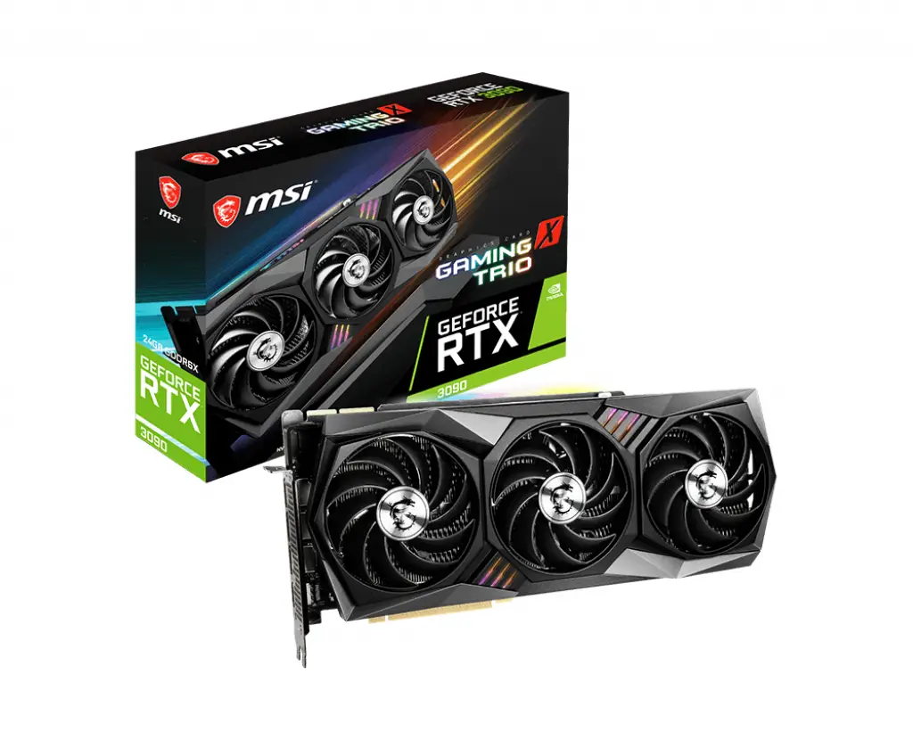 MSI RTX 3090 GAMING X TRIO 24G 24 GB