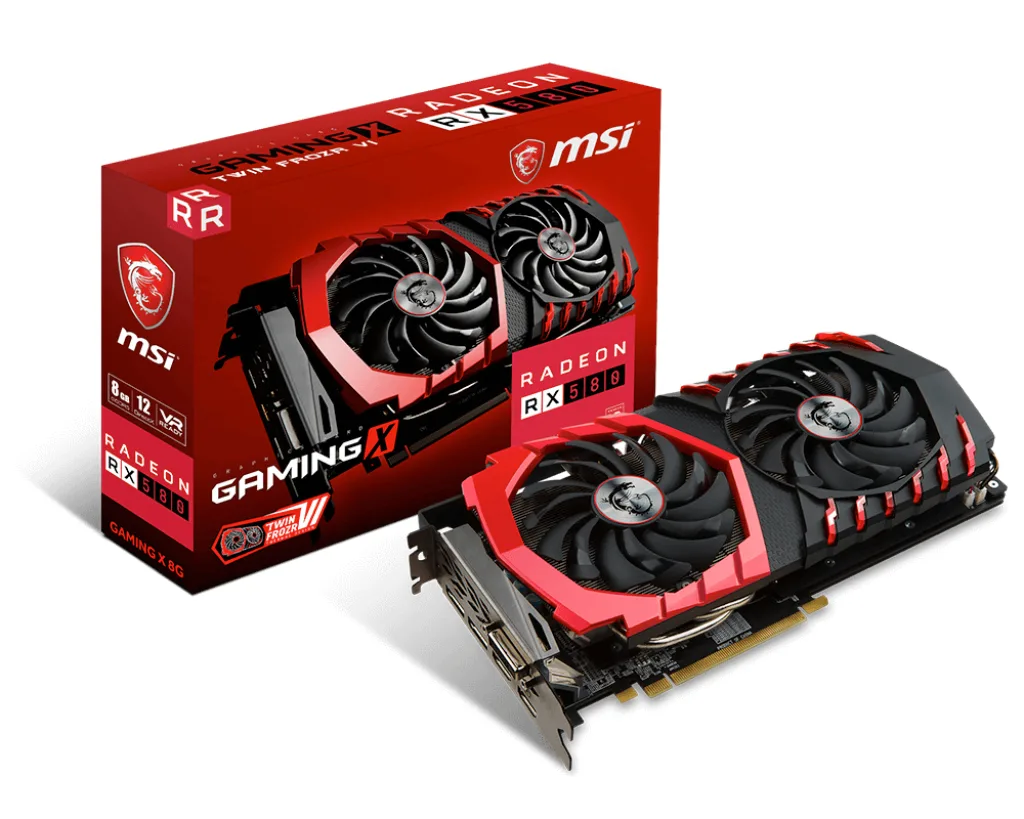 MSI RX 580 GAMING X 8G 912-V341-060