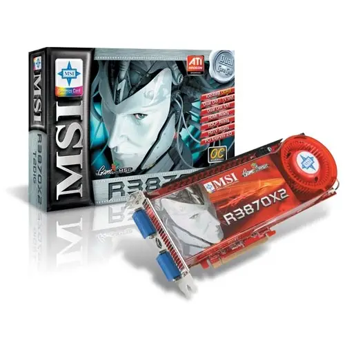 MSI RX3870X2-T2D1GOC 1 GB