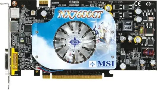 MSI GeForce 7600GT, 256MB DDR3 Diamond Plus NX7600GT DIAMO+
