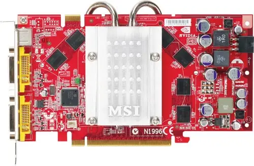 MSI GeForce 7900GS, 256 MB DDR3 Silent NX7900GS-T2D256EZ