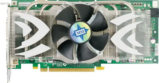 MSI Geforce 7900GTO PCI-Expressx16 NX7900GTO-VT2D512E