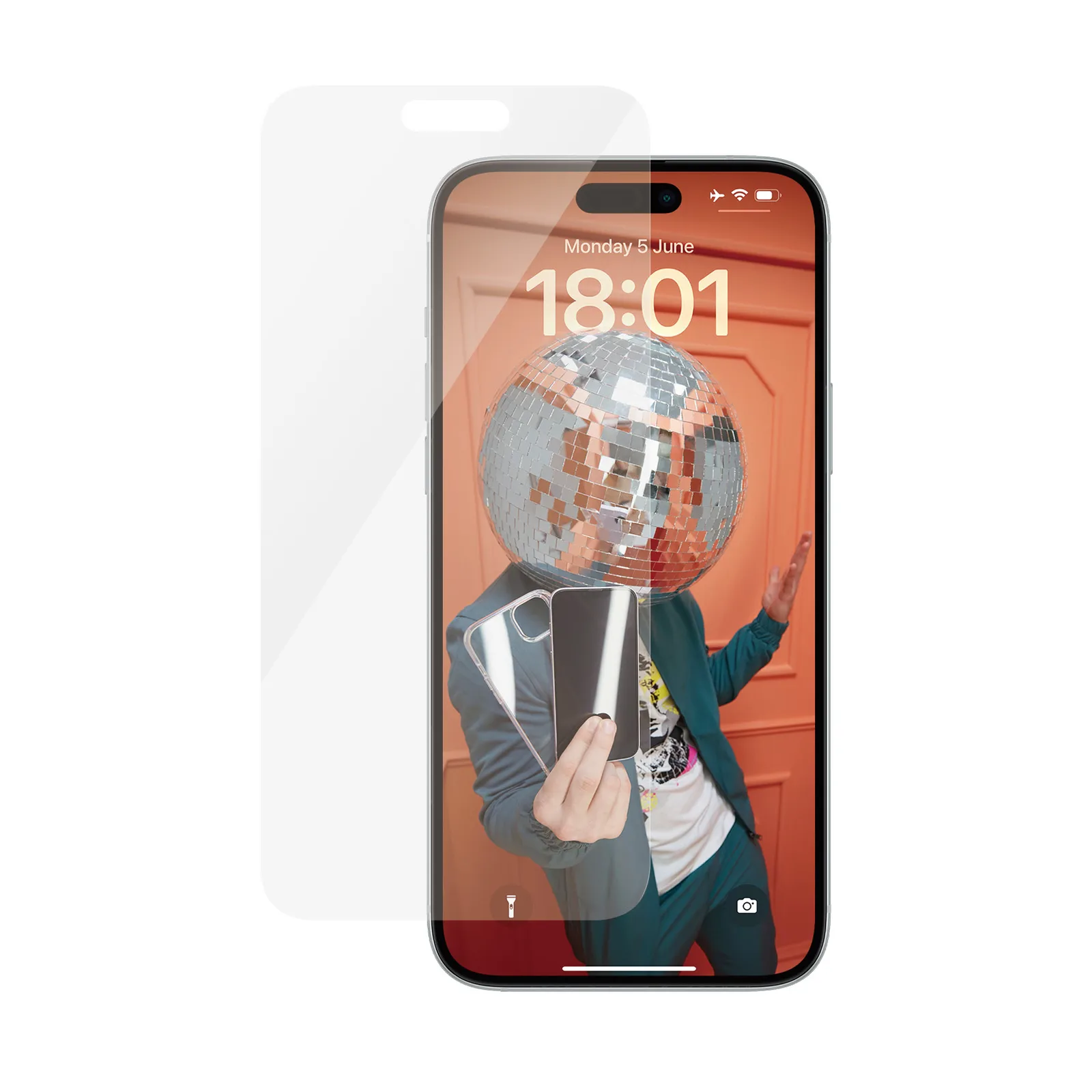 HP PanzerGlass® Screen Protector iPhone 15 Plus | Classic Fit 2807