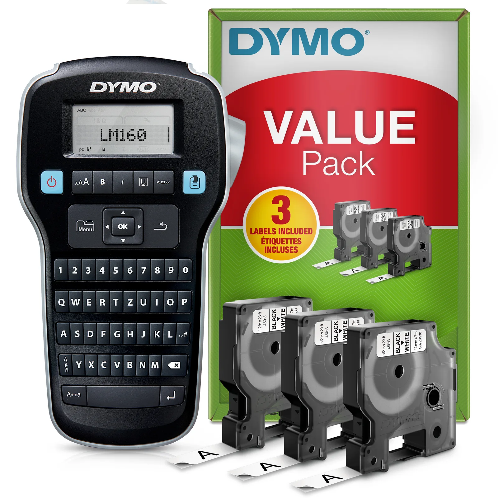 DYMO LabelManager 160 Valuepack 2181012