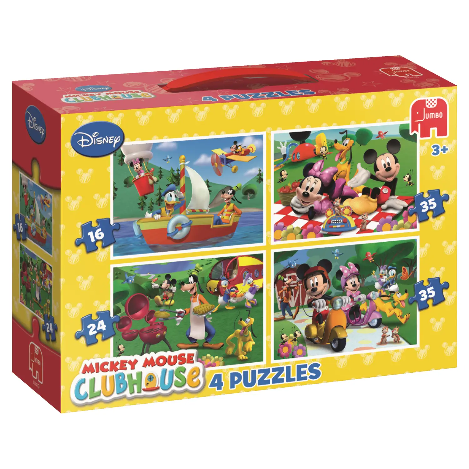 Jumbo Mickey Mouse 4in1 Puzzle Lidl 81413