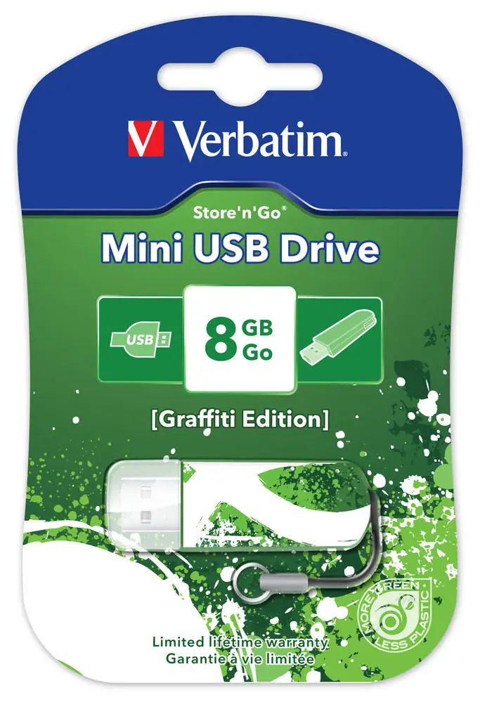 Verbatim 8GB, USB 2.0 98163