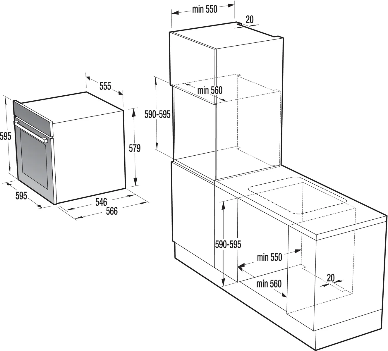 Gorenje BO798S38BG 738736