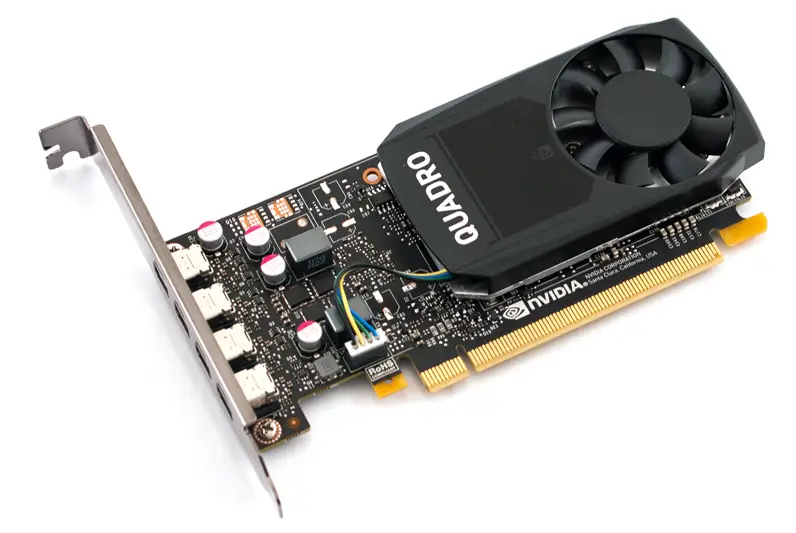 Fujitsu NVIDIA Quadro P1000 4 GB S26462-F2222-L105