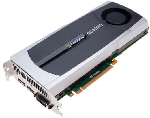 HP NVIDIA Quadro 5000, 2.5GB QG217AV