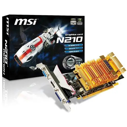 MSI GeForce 210 512MB N210-MD512H/LP
