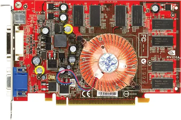 MSI GEFORCE 6600 256MB Retail NX6600-VTD256EH