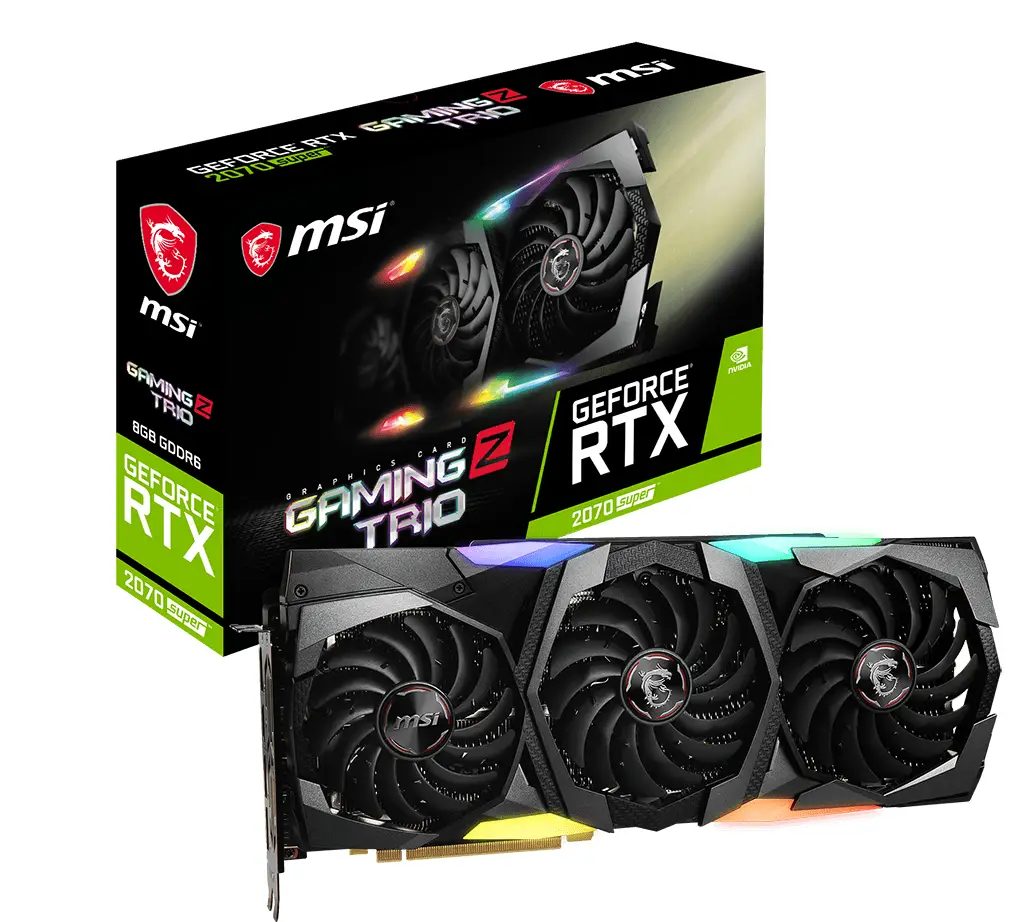 MSI GeForce RTX 2070 SUPER GAMING Z TRIO 8 GB