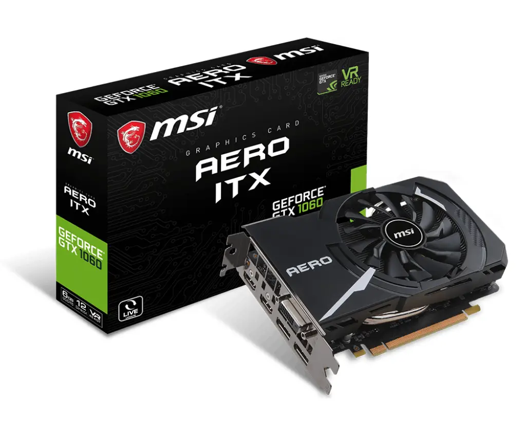 MSI GTX 1060 AERO ITX 6G 6 GB