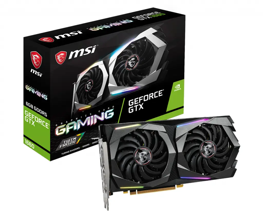 MSI GTX 1660 GAMING 6G 6 GB
