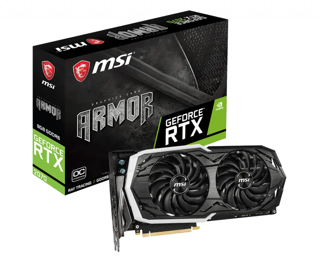 MSI RTX 2070 ARMOR 8G OCV1 8 GB