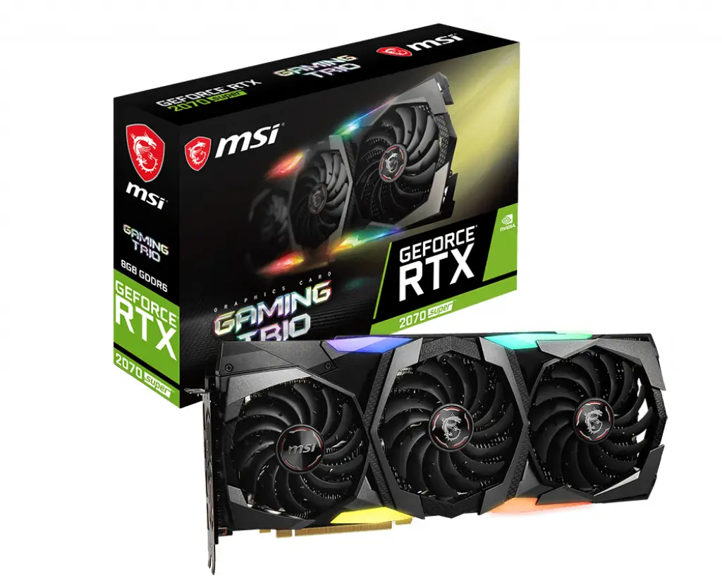 MSI RTX 2070 SUPER GAMING TRIO 8 GB