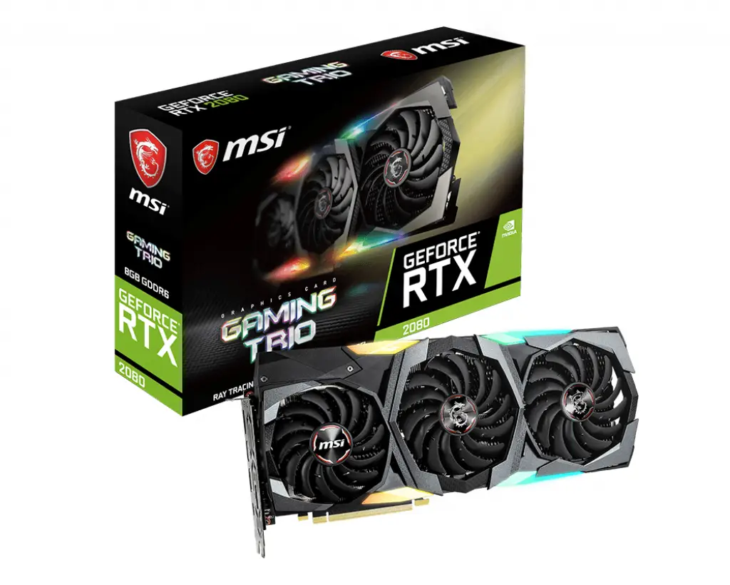 MSI RTX 2080 Gaming TRIO 8 GB