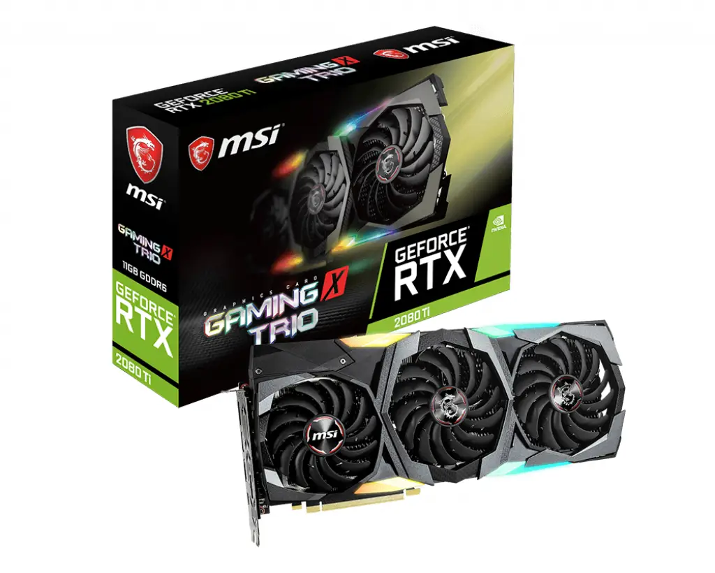 MSI RTX 2080TI GAMING X TRIO 11 GB