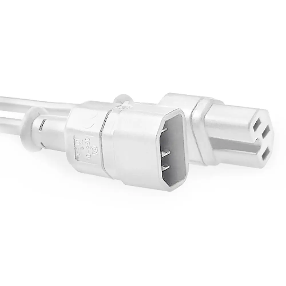 ACT Powercord C14 - C15 white 2 m AK5437