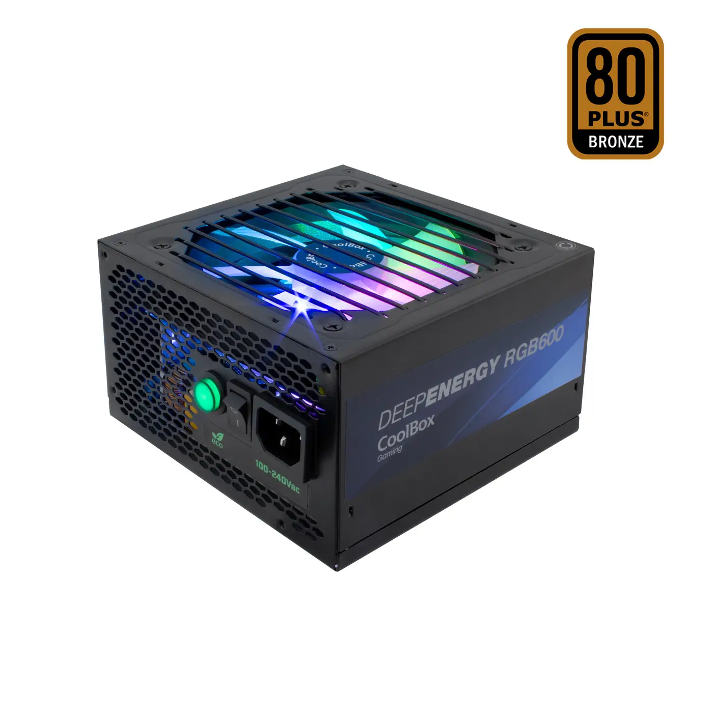 CoolBox DeepEnergy RGB600 600 W DG-PWS600-MRBZ