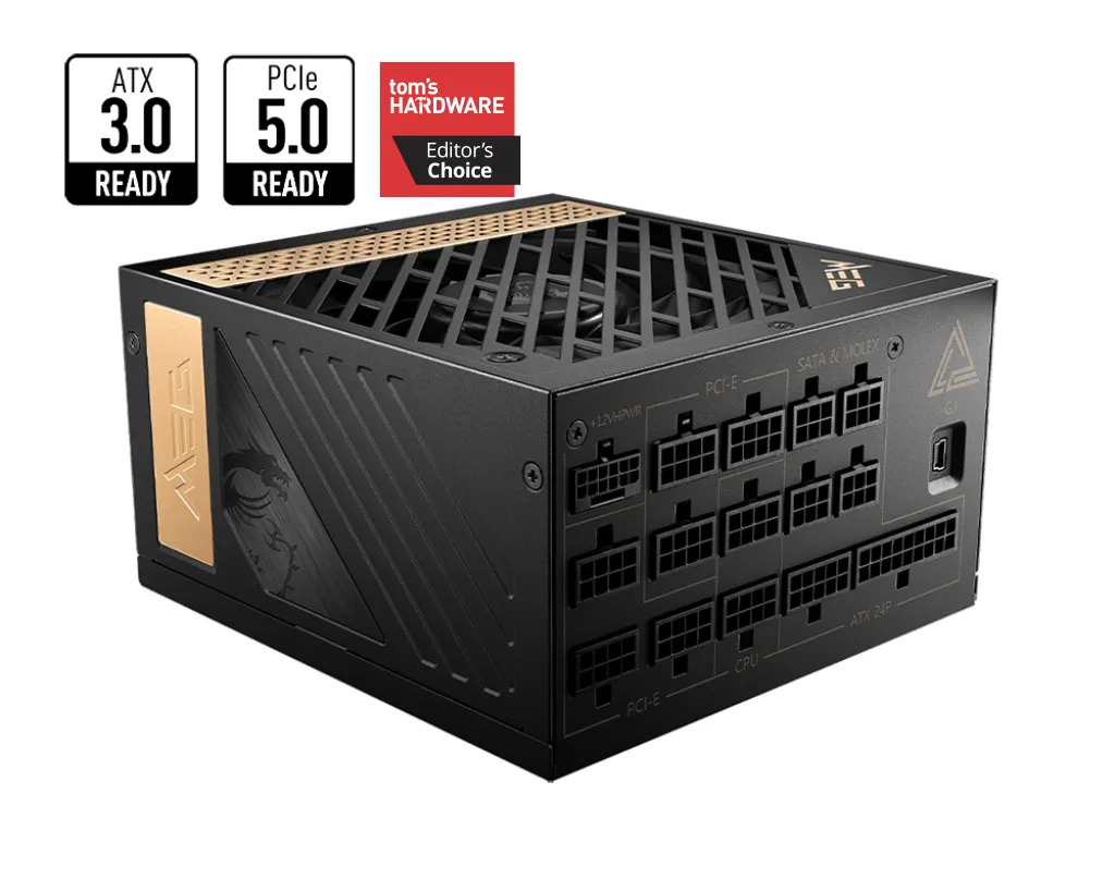 MSI PSU MEG Ai1000P PCIE5