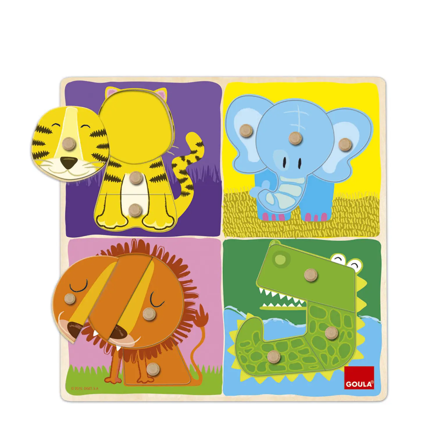 Jumbo Jungle Dieren Puzzel 53111