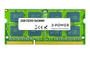 2-Power 2GB DDR3 1600MHZ SODIMM 2P-CM-652972-001