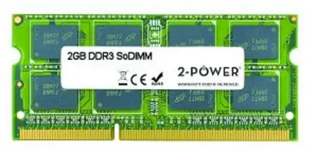2-Power 2GB DDR3 DR SoDIMM 2PCM-VGPMM2GC.AE