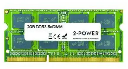 2-Power 2GB DDR3 SoDIMM 2PCM-510401-001