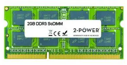 2-Power 2GB DDR3 SR SoDIMM 2PCM-KVR13S9S6/2