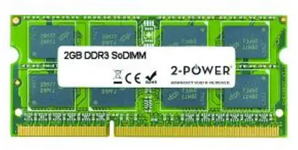 2-Power 2GB DDR3 SR SoDIMM 2PCM-A5333349