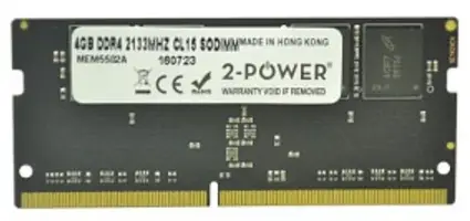 2-Power 4GB DDR4 SoDIMM 2PCM-KVR21S15S8/4