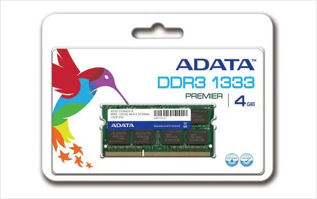 ADATA SO-DIMM 4GB DDR3 1333 RAM Bellek 880-106 Hafıza Birimleri