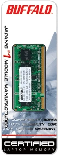 Buffalo RAM SO-DIMM DDR2 2GB / 667Mhz D2N667C-2GB/BJ Hafıza Birimleri