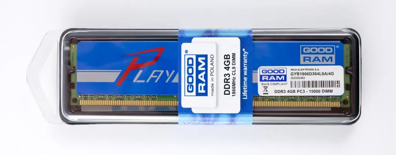 Goodram Play DDR3 4GB GYB1866D364L9A/4G