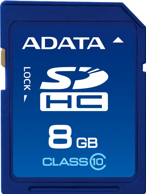 ADATA 8GB SDHC Class 10 ASDH8GCL10-R