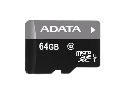 ADATA Micro SDXC 64GB AUSDX64GUICL10-RA1