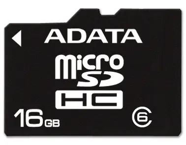 ADATA microSDHC 16GB class6 AUSDH16GCL6-R