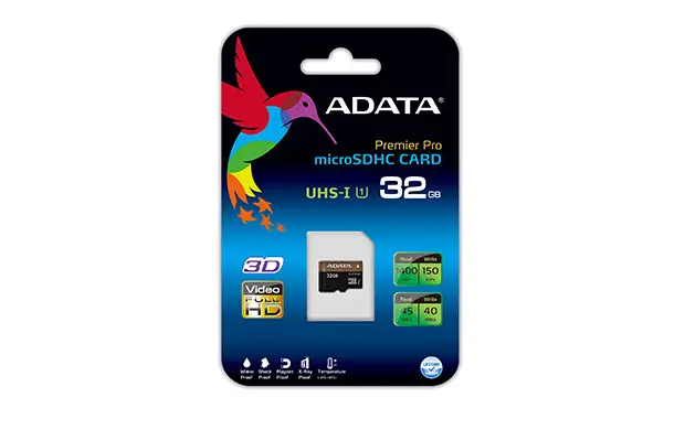 ADATA Premier Pro 32GB microSDHC AUSDH32GUI3CL10-RA1